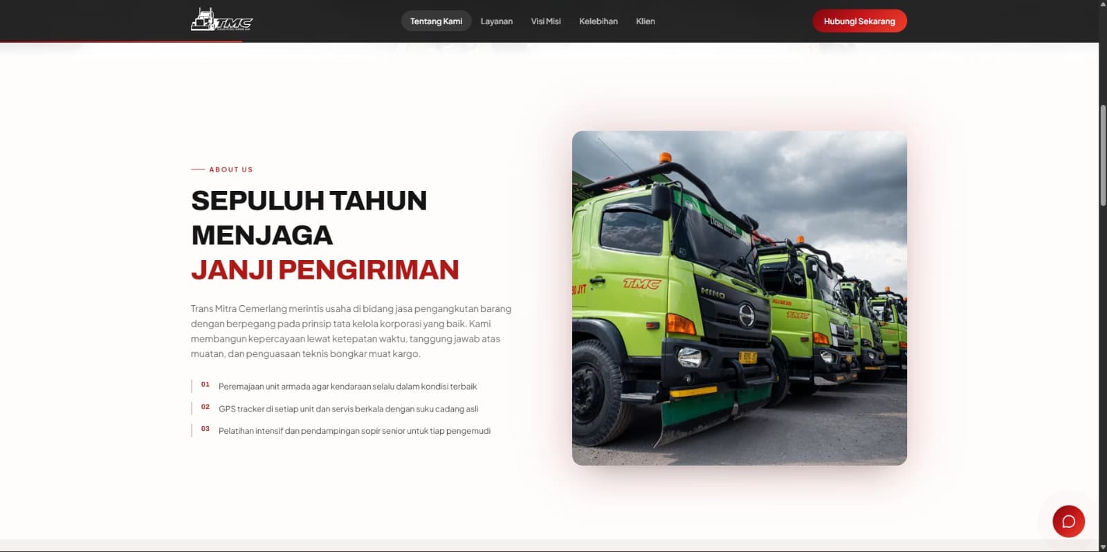 Trans Mitra Cemerlang screenshot 2